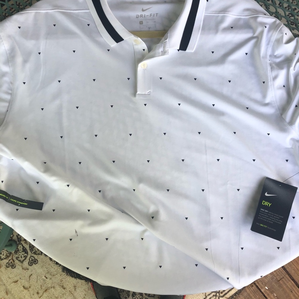 NWT Nike Vapor Printed Golf Polo - Picture 4 of 5
